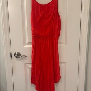 Splendid Vibrant Red Asymmetrical Dress